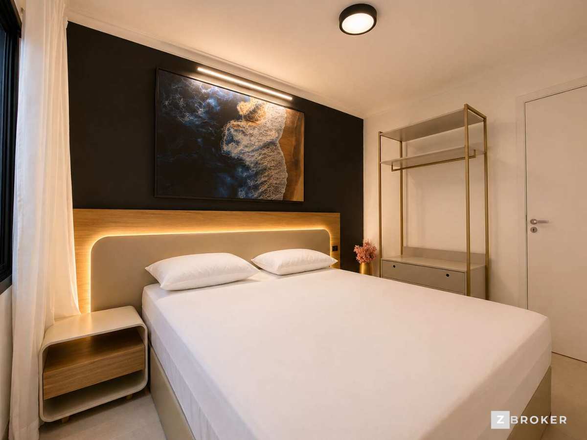  - Apartamento à venda em Ubatuba, Centro, com 1 quarto, 48m²