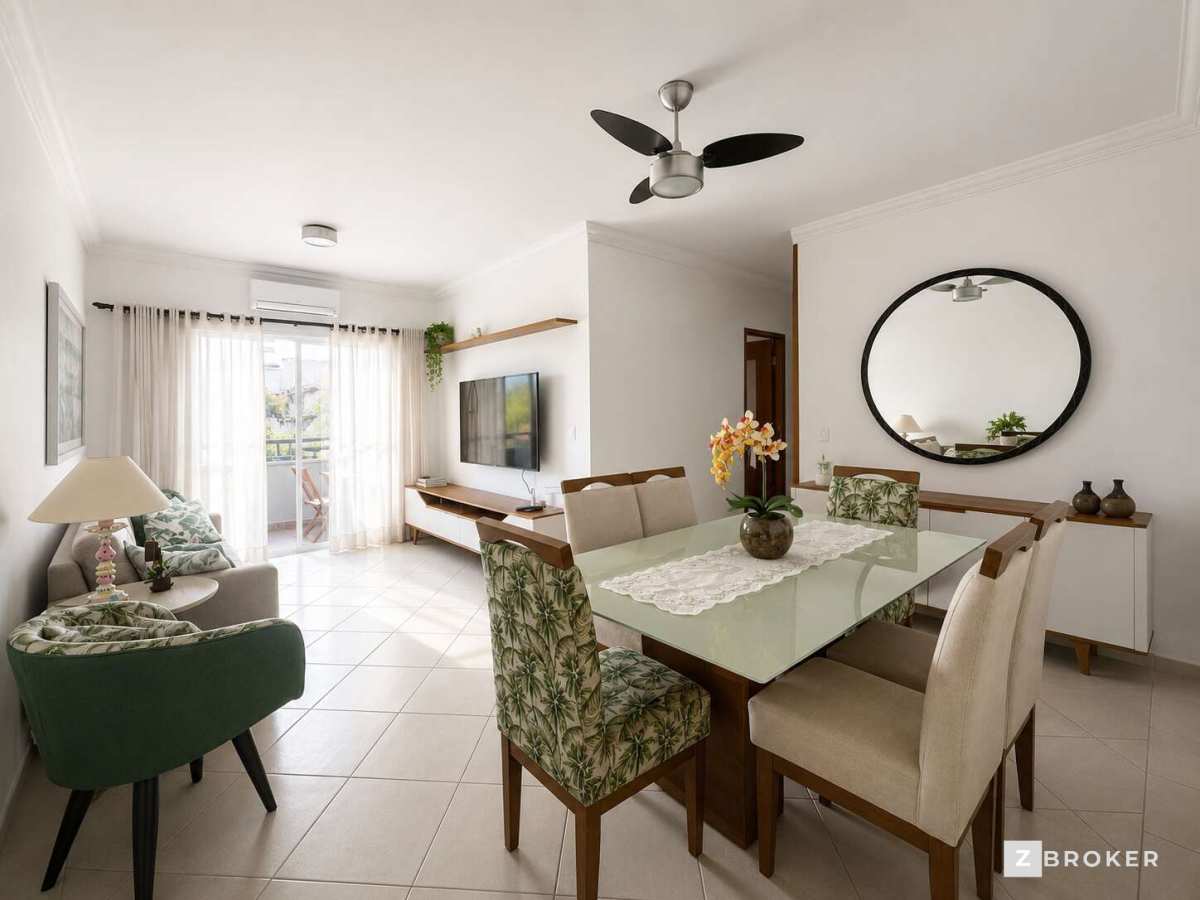 Apartamento à venda em Ubatuba, Itaguá, com 3 quartos, 100m² - Zbroker Imóveis